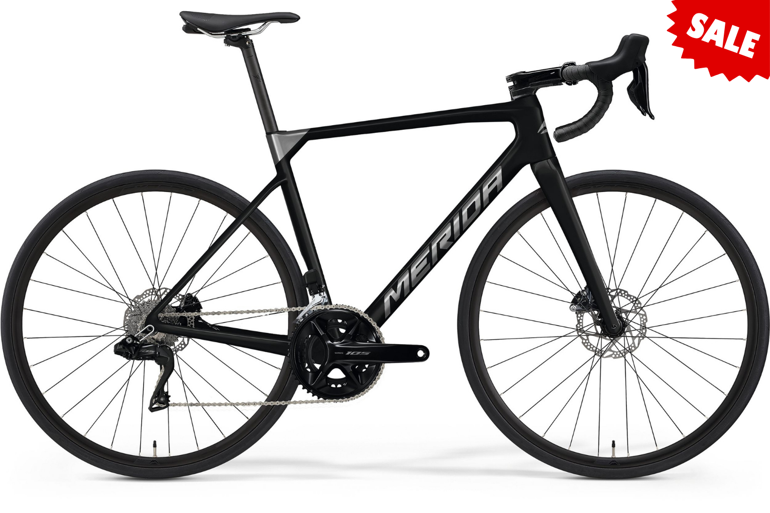 Merida Scultura 6000 - Metallic Black (Silver) | Hup Leong Company